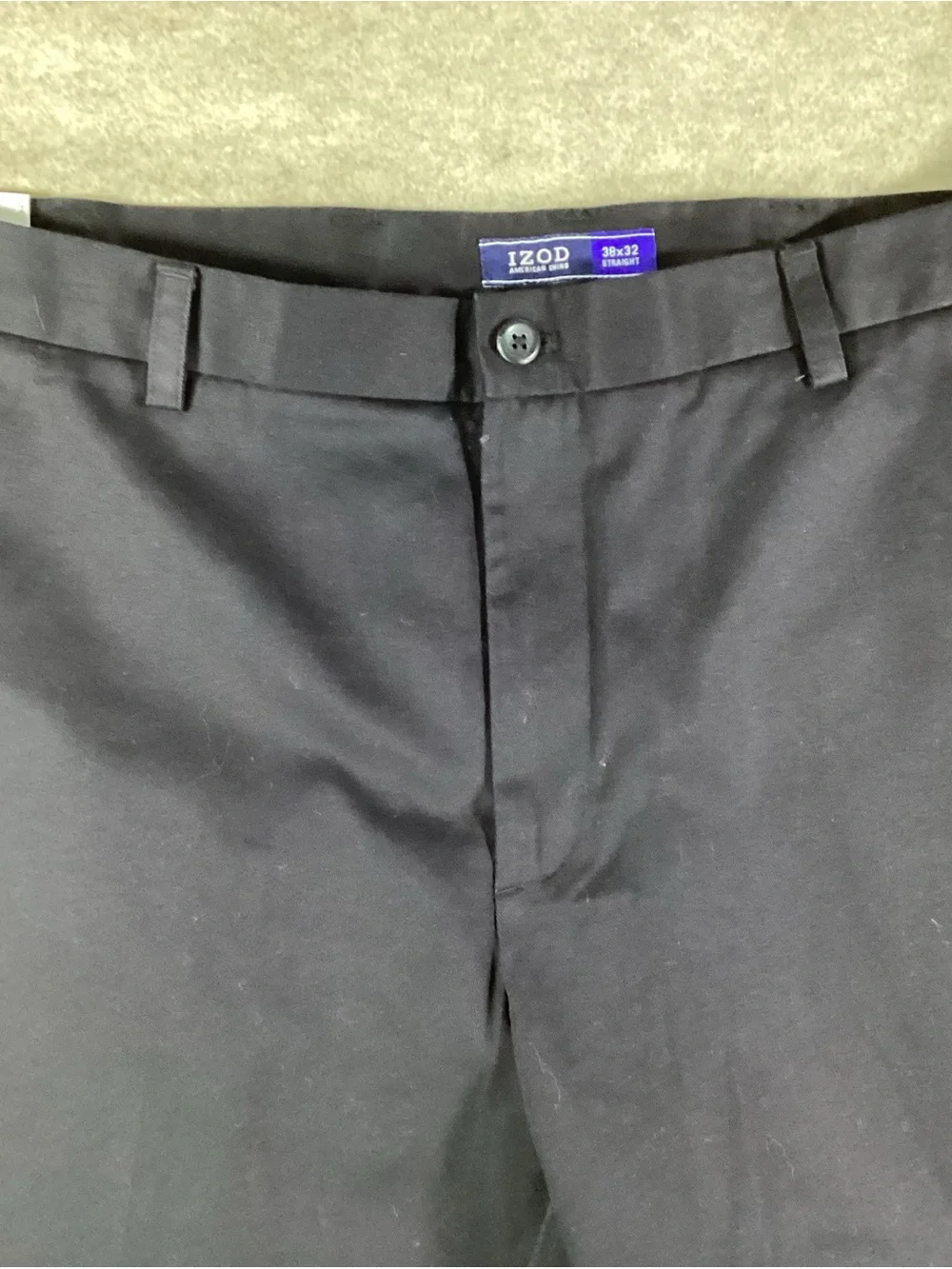Izod Men's Black Chinos